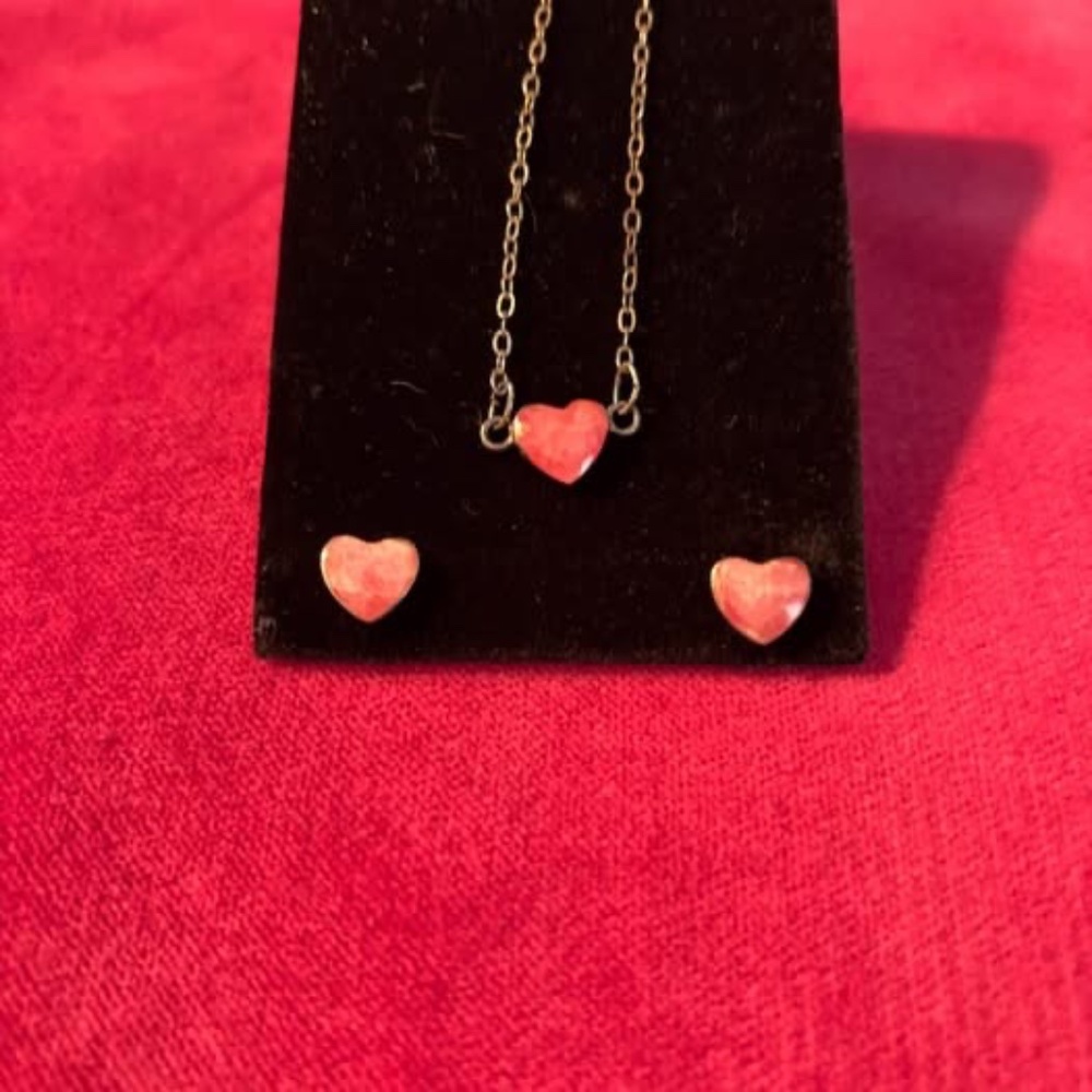 Sterling & Rose Quartz Hand Made in Argentina